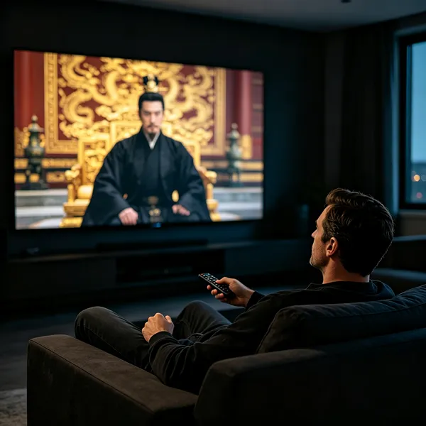 modern emperor who speaks english chinese drama